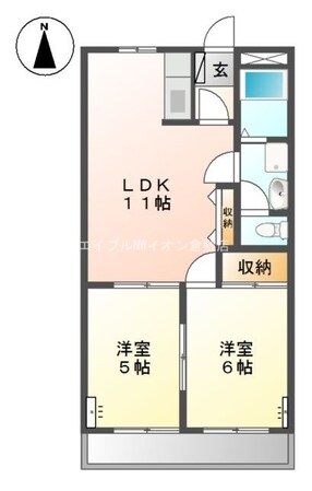 アメニティーハイツの物件間取画像